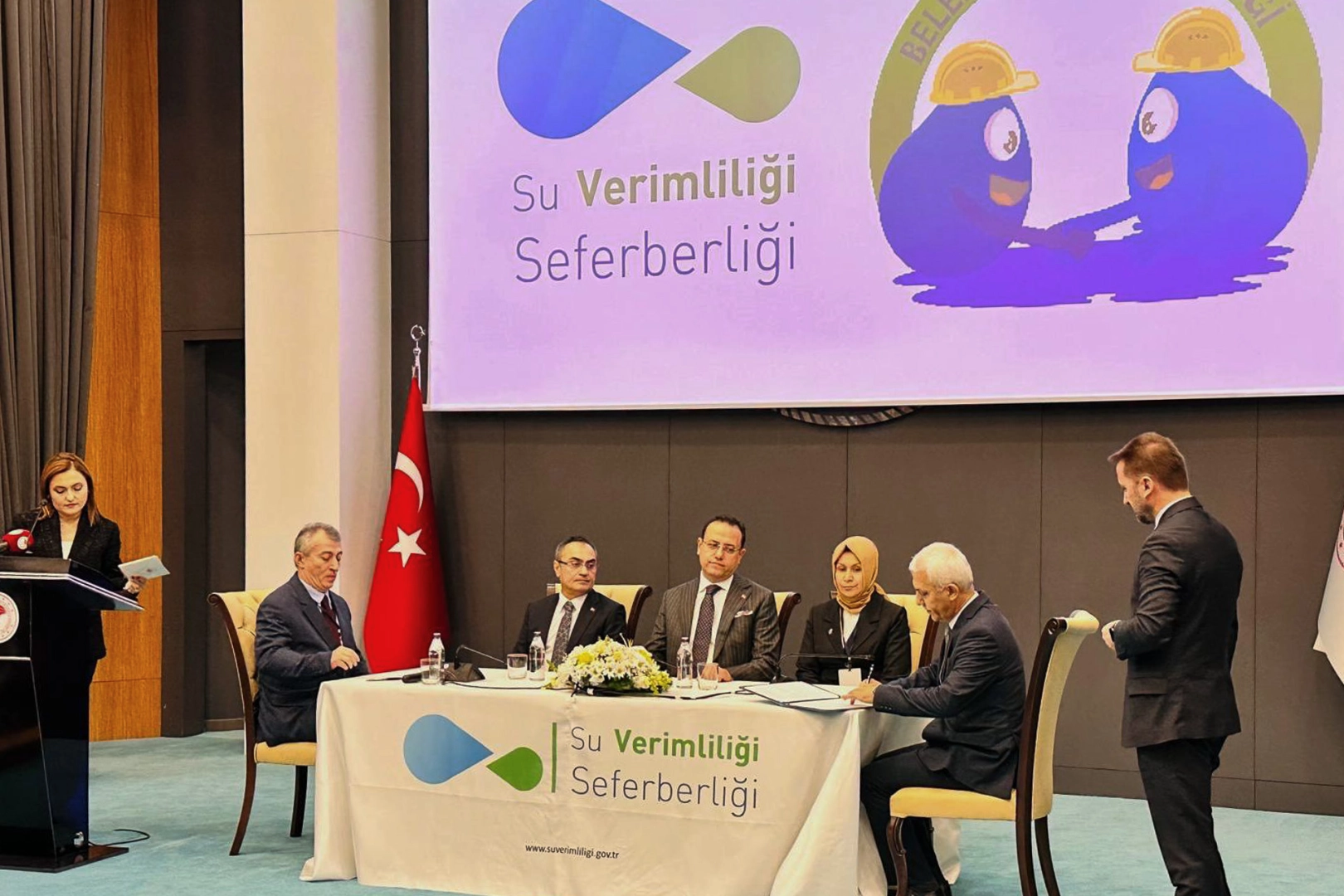 SASKİ ve İSU su verimliliği seferberliği için ‘Su Kardeşi’ oldu